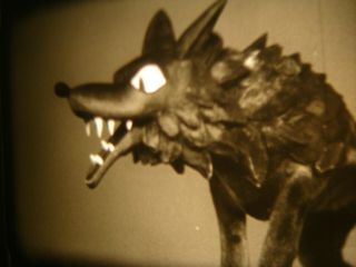 Vintage 16mm Soviete Cartoon " Peter And Wolf " Film B/w Movie Symphonic Tale