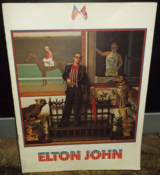 Vintage 1974 Elton John Tour Program