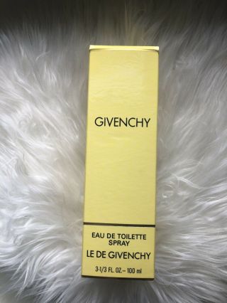 Givenchy Vintage Eau De Toilet Spray Le De Givenchy 3 - 1/3 Fl Oz