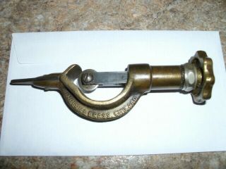 Vintage Imperial Chicago Tubing Cutter Brass Pipe Cutter No.  2512 Chicago