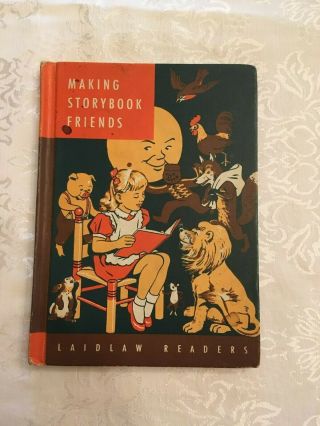 Vintage Making Story Book Friends - Laidlaw Reader - Second Grade Reader