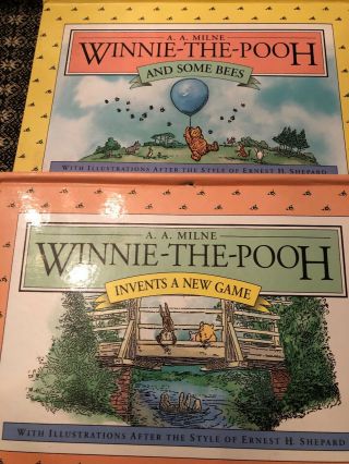 2 Vintage Winnie The Pooh Pop - Up Books,  Hc
