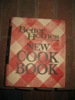 Better Home And Gardens Cookbook Vintage 1968 Fifth Printing 1972 Hardcover