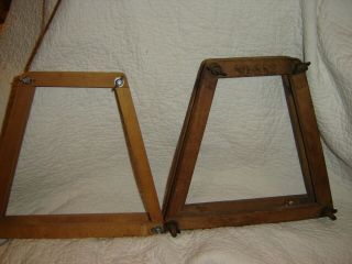 2 Vintage Wood Tennis Racquet Frame Holder Press For Wooden Racquets 80 - 882