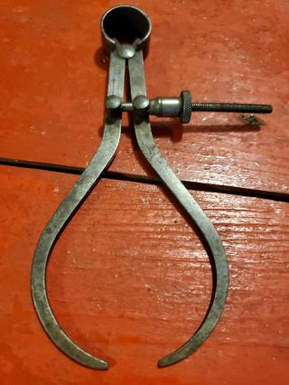 Vintage Machinist Tool Caliper Compass 811 By B & S Mfg Co.  Prov Ri Usa
