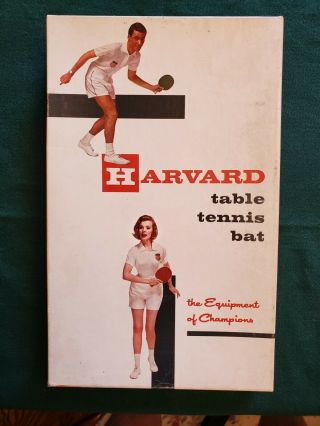 Vintage Table Tennis Bat,  Harvard Model 769,  Ping Pong