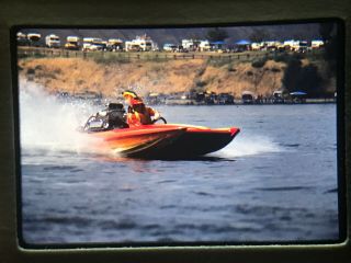 Vintage Racing 35mm Slides Drag Boats Lake Ming Bakersfield