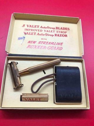 Old Vintage Valet Autostrop Safety Razor