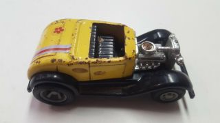 Vintage Tonka Pressed Steel Ford Model A Roadster Hot Rod Made In The U.  S.  A.