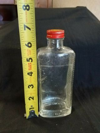 Vtg Dickinsons Double Distilled Witch Hazel,  Glass Bottle,  Some Contents