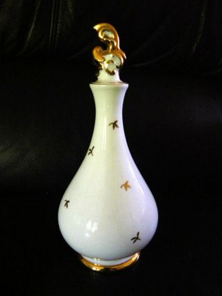 Matson Hand Painted Vanity Perfume Bottle Made In Japan