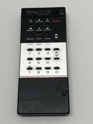 Vintage Magnavox Total Tv Vcr Remote Control Mdp4 Oem Replacement