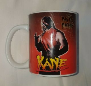 Rare Wwf Wwe Kane The Big Red Machine 2000 Official Wrestling Mug Retro Vintage
