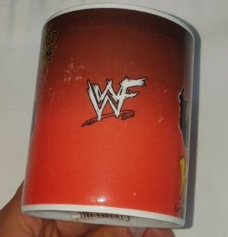 Rare WWF WWE KANE The Big Red Machine 2000 Official Wrestling MUG Retro Vintage 3