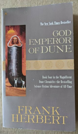 God Emperor Of Dune By Frank Herbert Vintage Ace 1987 Mmpb Good