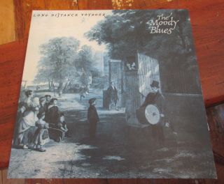 Vintage Lp The Moody Blues " Long Distance Voyager " Trl - 1 - 2901 Cond.