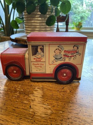 Vintage Campbell ' s Soup Truck Collector Tin 3