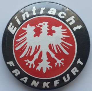 Eintracht Frankfurt Vintage Button Badge Germany German Football Club The Eagles