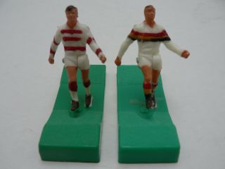 Subbuteo Rugby Two Vintage Kickers Bradford Northern / Wigan.