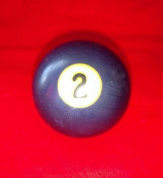 Vintage Replacement Billiard Pool Ball Standard 2.  25 " 2 ¼” Ball 2