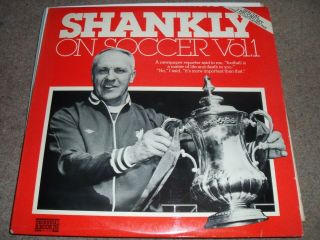 Vintage Shankly On Soccer Vol 1 Record Lp 1981 Techinical Records Liverpool Fc