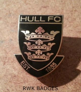 Hull Rlfc - Vintage Enamel Badge
