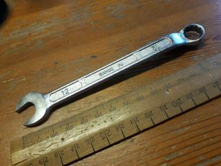 Vintage Bahco Metric 12mm Combination Spanner
