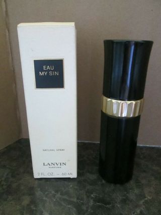 Vintage Lanvin Parfums Eau de Toilette Natural Spray 
