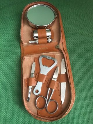 Vintage Grooming Kit With Gillette Safety Razor