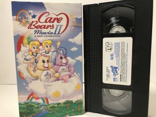 Care Bears Movie Ii A Generation Vhs Video Tape 1986 Vintage