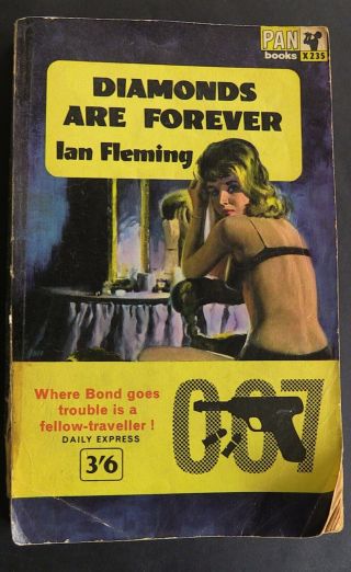 Diamonds Are Forever Iam Fleming (vintage James Bond Paperback (1963)