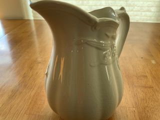 Royal Crownford Pitcher Ironstone By Arthur Wood,  Wheat - England