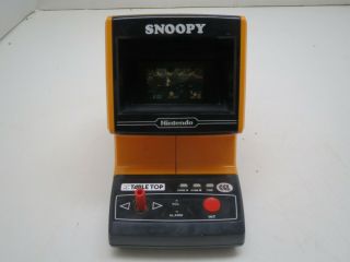 Nintendo Snoopy Tabletop Game And Watch