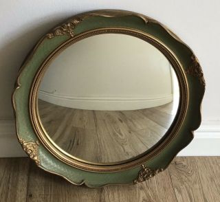 Vintage Atsonea Round Convex Mirror