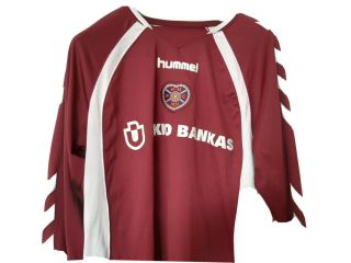 Heart Of Midlothian Football Shirt Hummel Xl Spl Vintage