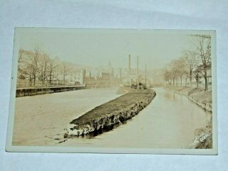 Vintage Rp Postcard C1910 Kendal Cumbria River & Factory By Ewan