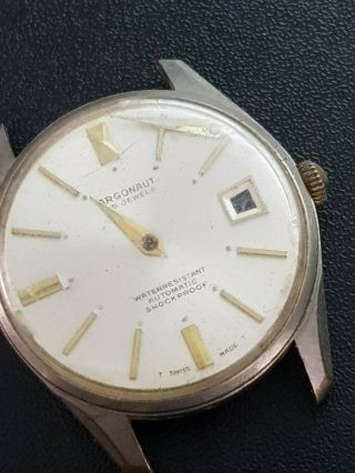 Gents Vintage Argonout Watch 25 Jewel Automatic Swiss Spares