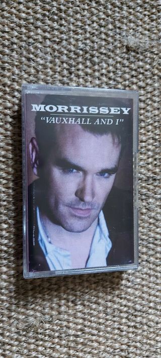 Vintage Collectable Music Cassette Tape Morrissey Vauxhall And I
