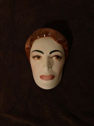 Joan Crawford Clayart Ceramic Face Mask
