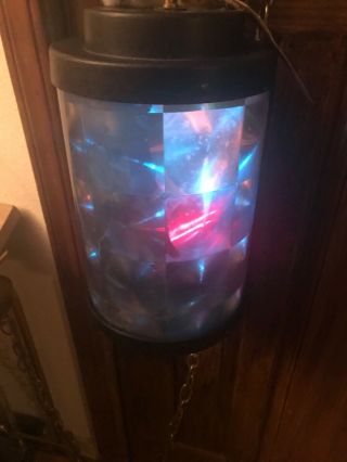 Vintage 70’s Mercury 3 Sound Lite By Maytronic’s.  Disco/ Psychedelic Swag Lamp.