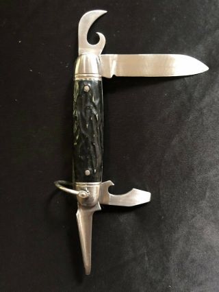 Vintage Imperial Kamp King Multi - Tool Pocket Knife 1956 - 1988 2