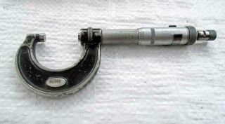 Vintage Cased MOORE & WRIGHT No:965 Micrometer 0.  001 