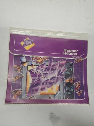 Vintage Trapper Keeper Notebook Video Rock 29096