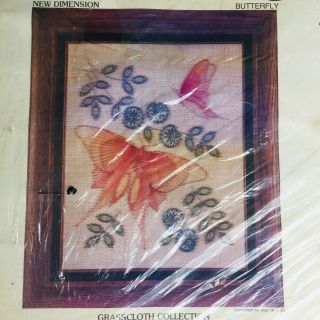 Vintage String Art Kit Butterflies Home Decor Boho 16 x 20 Butterfly 2