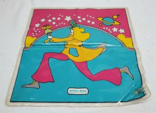 VINTAGE 1960 ' S PETER MAX PSYCHEDELIC INFLATABLE PILLOW 2