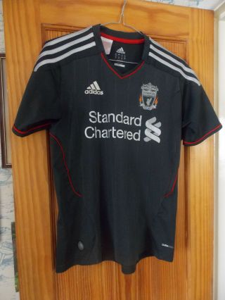 Liverpool Fc ‘adidas’ 3rd Away Shirt 2011 - 2012 (13 - 14 Years) Boys Vintage