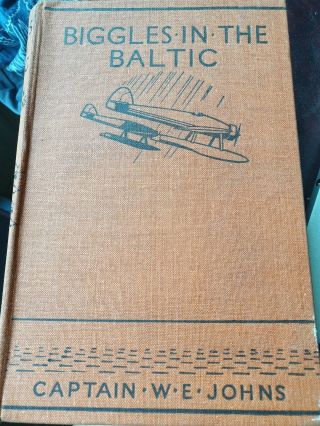 Biggles In The Baltic - Vintage Classic Hardback Book