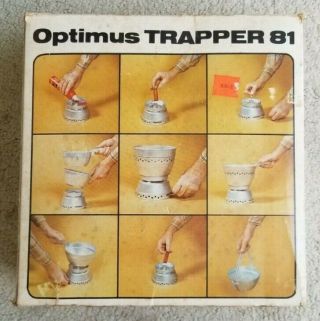 Vintage Optimus Trapper 81 - 6 Piece nesting cooker 2