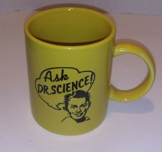 Vintage 1969 Ask Dr.  Science Coffee Mug By Duck 