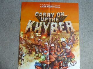 CARRY ON UP THE KHYBER 1968 CINEMA ONE SHEET UK FILM POSTER 2